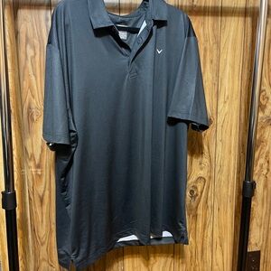 Men’s Callaway Black Polo Shirt XXL